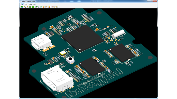Real PCB Assembly Viewer